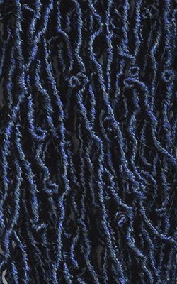 Bobbi Boss Synthetic Hair Crochet Braids African Roots Braid Collection Nu Locs 18" (6-PACK, NAVY BLUE)