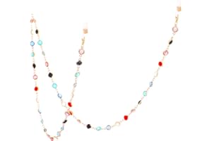 KWO Gracelife Eyeglasses Chain Strap Cord Premium Quality Beaded Glasses Necklace Holder Eyewear Retainer Lanyard