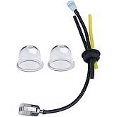 Hipa 90069 90097 Repower Fuel Line Kit for Echo SRM 225 Trimmer Parts | SRM210 GT225 PAS225 PB200 PB250 PE200 PE211 ES210 HC150 Trimmer Weedeater Blower Mantis Tiller Fuel System Maintenance Kit