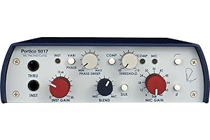 Rupert Neve Designs Portico 5017 - 1-Channel Microphone Preamp/DI and Compressor with Variphase Control, USB