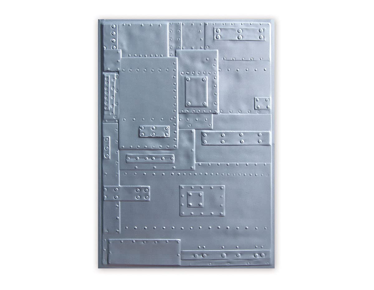 Sizzix 662717 Embossing Folder Foundry - Multi-Colour, One Size