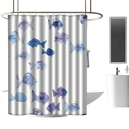 Amazon Com Wixuewu Animal Shower Curtains Rings Black Cute Little