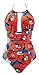 B2prity Women's One Piece Swimsuits Tummy Control Monokini Swimwear V Neck Bathing Suits