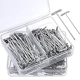 Jovitec 300 Pieces Steel T-pins 2 Inch, 1-1/2 Inch