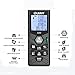 Professionl Laser Distance Meter, Liumy 131 Ft Mute Function Rangefinder, IP54 Dustproof and Waterproof with LCD Backlit for Pythagorean Modes, Area, Volume, Single-distance/Continuous Measurement