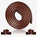 New Furniture Edge and Corner Guards | 16.2ft Protective Foam Cushion | 15ft Bumper 4 Adhesive Childsafe Corners | Baby Child Proofing Foam Set and Safe for Table | Fireplace | Countertop | Brown