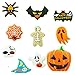 Halloween Cookie Cutters set,10pcs Metal Stainless Steel Cutters Halloween Series Pumpkin Witch Hat Skull Ghost Biscuit Cutters Kitchen Tools Party Decorations