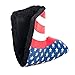 HIFROM Stars and Stripes Golf Putter Head Covers Putter Cover Blade Headcover for All Brands Blade