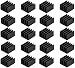 Easycargo 20pcs Small Mini Heatsink Kit + Thermal Conductive Adhesive Tape, Mini Cooler Heat Sink for Cooling VRM Stepper Driver MOSFET VRam Regulators (8.8mmx8.8mmx5mm)