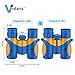 Vanstarry Durable Binoculars Kids - 8x21 Children's Binoculars Compact Waterproof Clear Images Bird Watching,Stargazing,Camping,Watching Sporting Events,Concerts, Safari,Outdoor Adventure Games