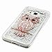 J3 Case,J3 2016 Case,Express Prime Case,Amp Prime Case,DAMONDY 3D Cute Moving Bling Liquid Glitter Floating Dynamic Flowing Ultra Clear Soft TPU Case for Samsung Galaxy J3/J3 V-beikemao
