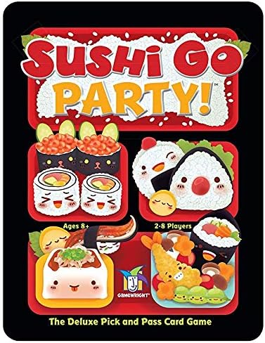 Sushi Go Party Desktop Board Games Friends Family Leisure Party Entertainment Adult Kids Funny Table Home Room Toys Playing Cards Porker Christmas Birthday Gifts