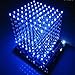 Gikfun 3D LightSquared DIY Kit 8x8x8 3mm LED Cube White LED Blue Ray EK1568