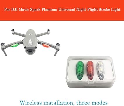 Amazon Com Led Flash Strobe Lights Night Flight For Dji Mavic 2