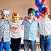 Superhero Party Supplies - Felt Masks for Kids -Superhero Birthday Party Favors Set - Slap Bracelets - Favor Bags - Banner & Decorations - Plates Cups Napkins Silverware