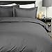 Sweet Home Collection 1500 Series Egyptian Quality 3-Piece Duvet Cover Set, King/California King, Gray