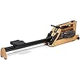 WaterRower A1 Oak Rowing Machine with S4 BLE Monitor | USA Made Water Rower | Original Handcrafted Erg Row Machine for Home Use & Gym