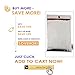 11” x 7” Fireproof Bag for Cash, Passports, Document, Jewelry, Photos, Money, Valuables – No Itchy Fiberglass , Fire Resistant Storage/Bags, Waterproof Safe Pouch - BONUS Silica Gel Packet
