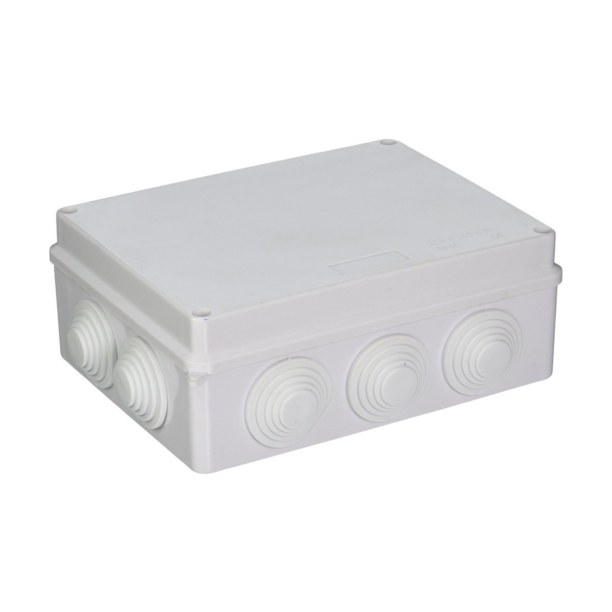 Saim Waterproof Project Box 200mmx155mmx80mm Cable Connect Plastic Case Junction Box DIY Case Enclosure