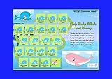Wallie the Whale Potty Training Chart (Accessory for the Joy Baby Whale urinal)