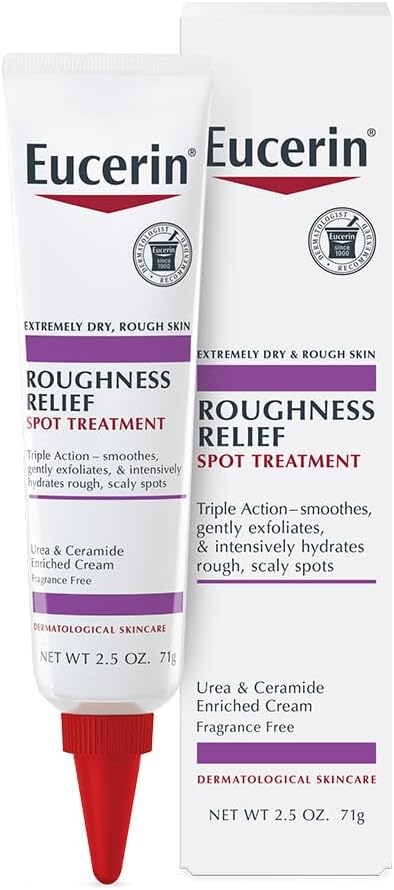Eucerin Roughness Relief Spot Treatment 2.5 oz Dry Scaly Skin Urea Exfoliating