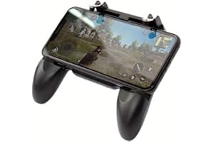 W10 New Mobile Phone Gaming Accessories Game Controller for PUBG Aim Shooting Gamepad Joystick Trigger Button for iPhone Andr