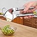 Bonim Grillers Garlic Press and Peeler Set. Stainless Steel Mincer and Silicone Tube Roller