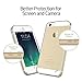 iPhone 5 5S Case, JAHOLAN Amusing Whimsical Design Clear Bumper TPU Soft Case Rubber Silicone Cover for iPhone 5/5S/SE - Flower Fairy