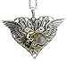 Gifts & Decors Steampunk Gearwork Angelic Wings Heart Necklace Alloy Pendant Jewelry