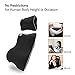 Anyshock Car Seat Headrest Pillow and Car Lumbar Support Pillow Travel Auto Head Neck Rest Cushion with Ergonomically Design for Adjust Sitting Position Relief Pain of Back/Spine/Coccyx (Black)