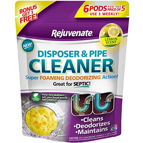 Rejuvenate RJ6DPC Disposer and Pipe Cleaner 6-Pack