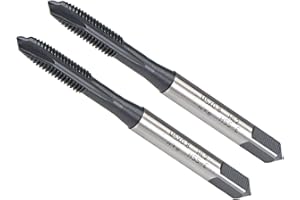 CoCud Spiral Point Tap, M5X0.8 Thread Size, TICN Coated HSS Metric Threading Tap - (Applications: for Drilling Tapping Stainl
