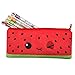 Scentco Cutie Fruities Scented Pencil Pouch - School, Office, Travel Cases (Grape & Watermelon)