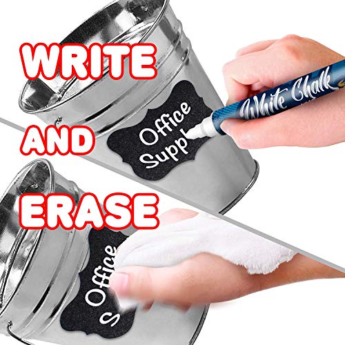 ArtCreativity Large Galvanized Metal Buckets Set, Includes 12 Rustic