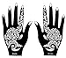 Tattoo Stencil / Template Set of 8 Sheets 2A Henna Designs Suitable for Hand