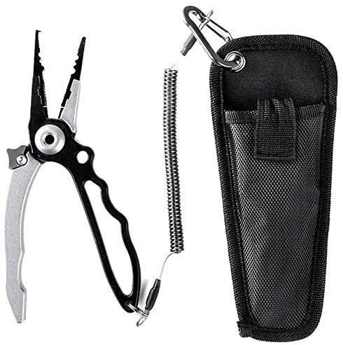 GDFEH Angelzange Angelwerkzeuge Line Cutter Multifunktionsknoten Aluminiumlegierungsschere Haken Entferner…