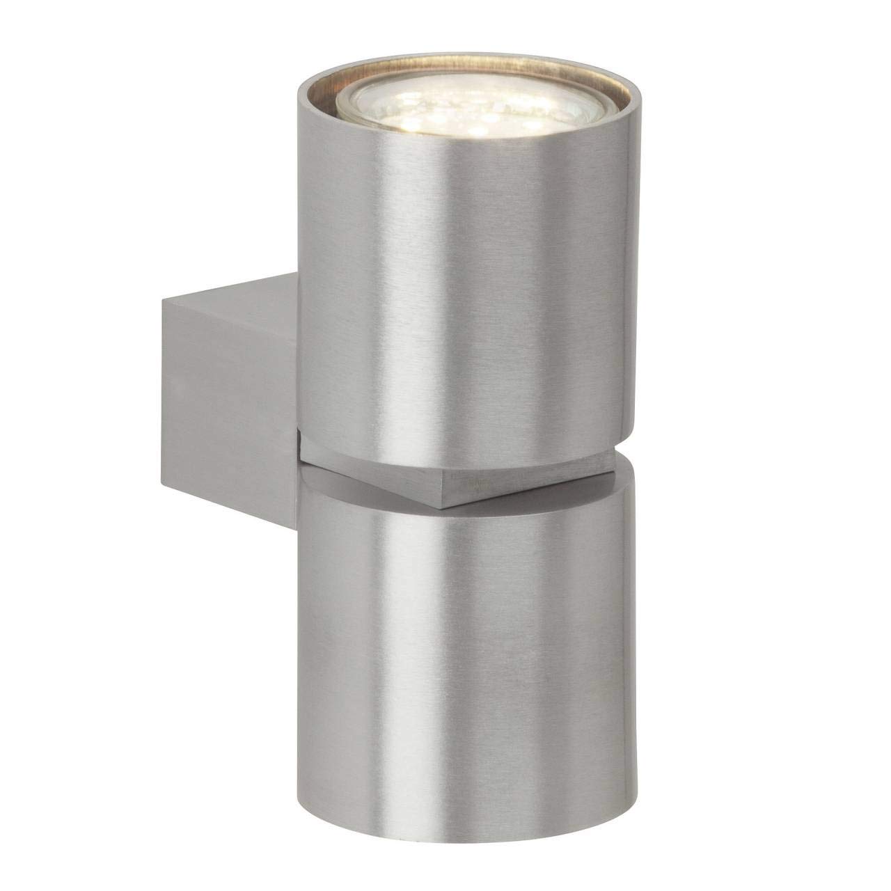 Brilliant Izon G94444/21 Wall Light Aluminium 9.5 x 6 x 13 cm