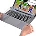 ChasBete Palm Rest Cover Sticker Skin for MacBook Pro Touch Bar 15 Inch Color Gray Body Protective Film (A1707/A1990) primary