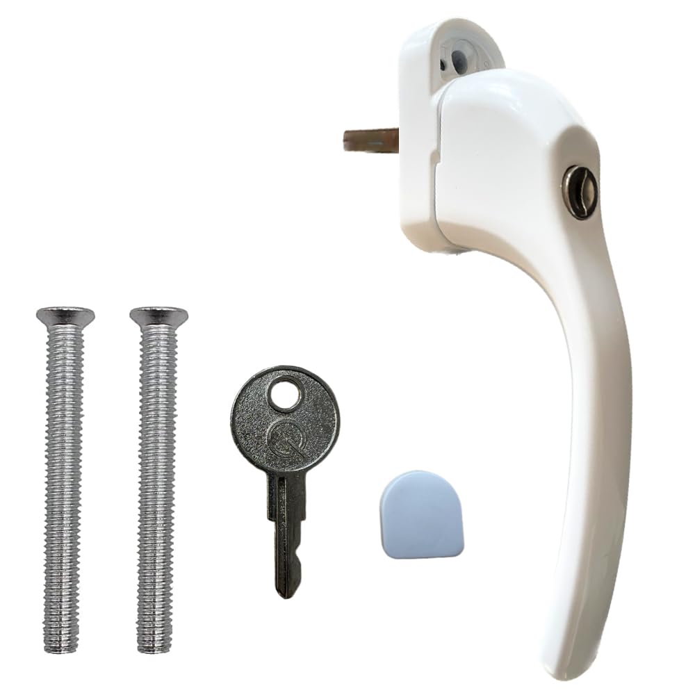 Genius® Q Tilt & Turn Locking Window Handle (White)