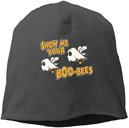 Unisex Adjustable Beanie Hat Slouchy Watch Cap For Show Me Your Boo Bees