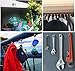 EVISWIY 48LB Magnetic Hooks for Cruise Cabins Refrigerator Locker Classroom Heavy Duty Magnet Hooks Hangers for Hanging BBQ Grill Tools Keys 10 Pack