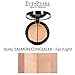 EVE PEARL Dual Salmon Concealer Full Coverage Under Eye Concealer Smooth Skin Treatment Brighten Makeup Hydrate Skincare (Light)
