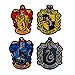 Harry Potter Hogwarts House Crest Patch Set 3