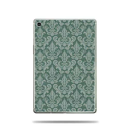 MightySkins Skin Compatible with Samsung Galaxy Tab S5e (2019) - Teal Damask |…