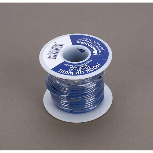 50' Stranded Wire 16 Gauge, Blue