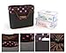 Muitifunction Canvas Bento Lunch Bag for Picnic Travel Tote Lunch Bag with Rope Belt Stylish