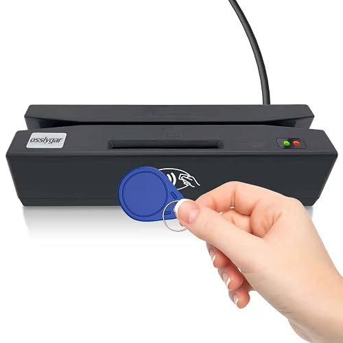 Ossiygar Multi-Function Card Reader, Magstrip Card Reader, Credit Card ...