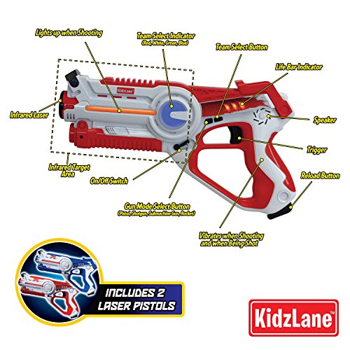 2 Kidzlane+Infrared+Laser+Tag+Game