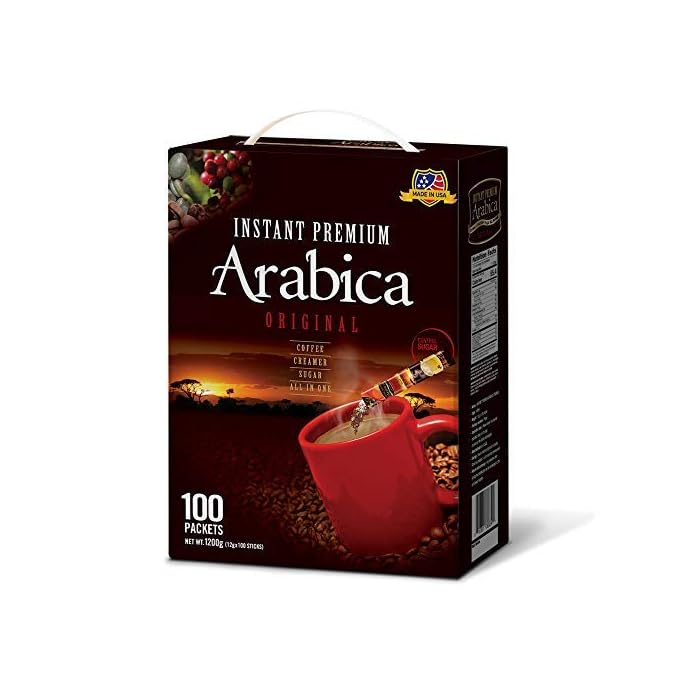 Buy Café Mazel Instant Coffee Arabica Original, Instant Coffee Mix, 3