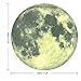Moon Wall Decal, H2MTOOL 30cm Glow Moon Stickers for Kids Rooms Nursery Decor (Green, 30 cm / 11.8”)